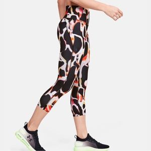 Under Armour Rush Electric Print Crop Compression Legging